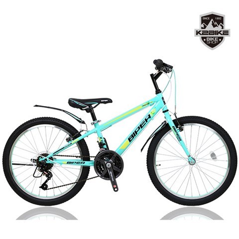 K2BIKE 2020 MTB자전거 메커드24GS 24인치 21단 MTB 자전거, 메커드GS 24인치 민트 미조립