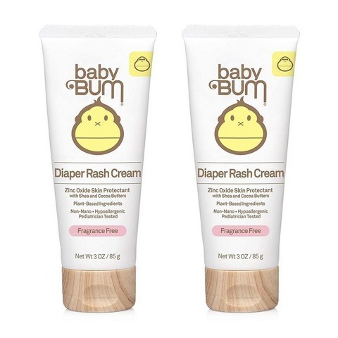 미국직구 Baby Bum Diaper Rash Cream Natural Zinc Oxide Ointment for Maximum Relief and Rash Prevention F, 상세참조, 상세참조