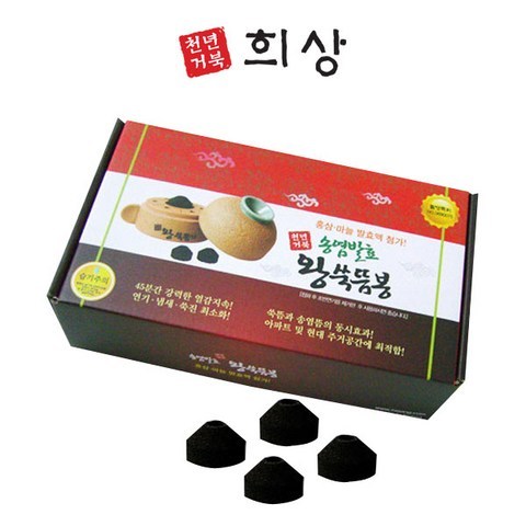 천년거북 송염발효 왕쑥뜸봉 30개입, 단품