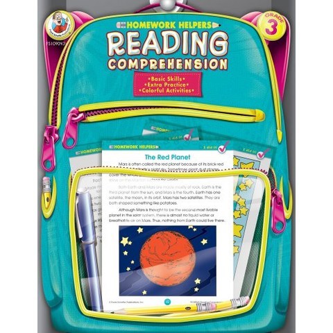 Reading Comprehension Homework Helper Grade 3, 9780768207149