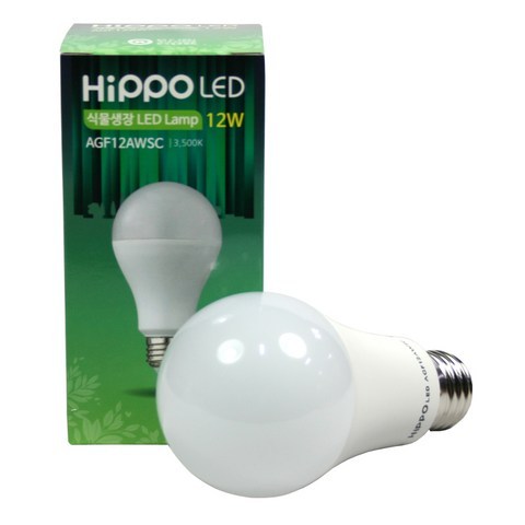 히포 LED 생장램프, 1개, 전구색