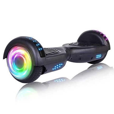 [미국] 1314400 SISIGAD Hoverboard with Bluetooth and Colorful Lights Self Balancing Scooter