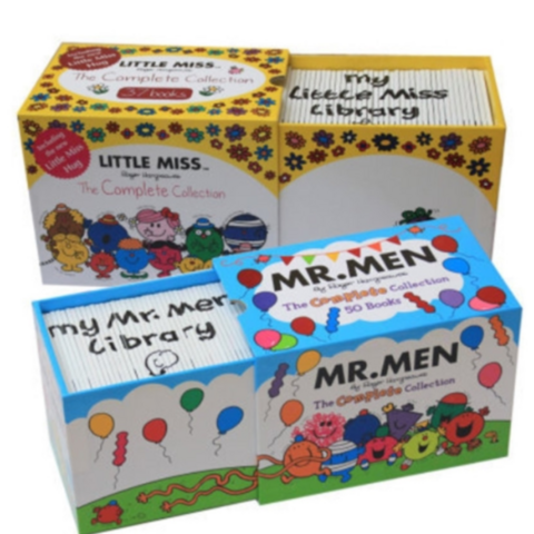 Mr Men Little Miss The Complete Collection 미스터맨 50권 EQ천재들 리틀미스 37권 세트 음원