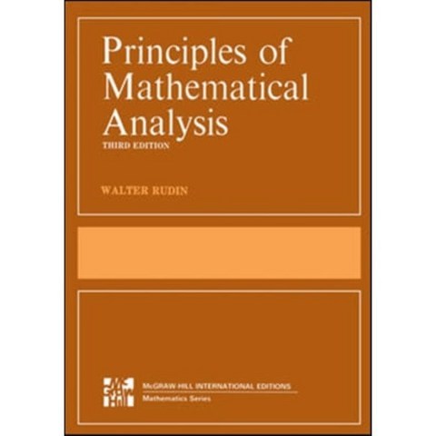 Principles of Mathematical Analysis 3/E, McGraw-Hill