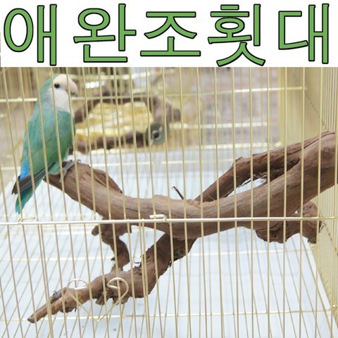 아디펫샵 앵무새 포도나무 횟대 소중 대 점프대 장난감, 1개