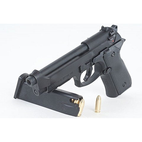 장남감 권총 베레타 스케일 모델건 블랙 풀메탈 시뮬레이션건 Black Beretta M92 Model gun Metal simulation pistol hand guns