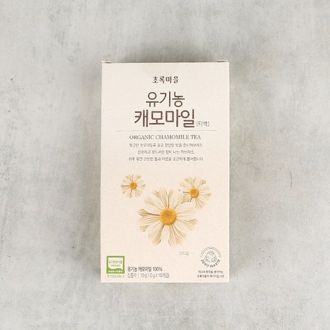 초록마을 유기농캐모마일(티백)(10g/1g×10개입)