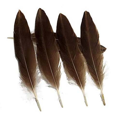 모조 독수리 깃털 14-16 인치 35-40cm 모자 DIY 의복 팩 1 팩 1 (14-16”Imitation Eagle Feathers), 14-16”Imitation Eagle Feathers