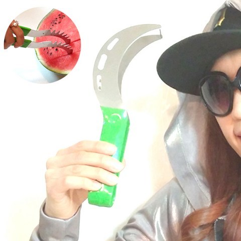 Watermelon knife 안전손잡이 수박칼 수박슬라이서 채칼 과도