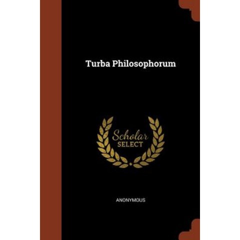 Turba Philosophorum Paperback, Pinnacle Press
