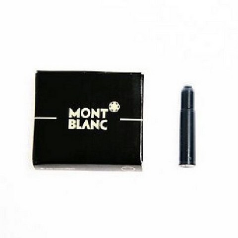 몽블랑 잉크카트리지 흑색 8개입세트, 단품