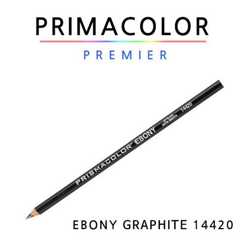 프리즈마 프리즈마컬러 에보니 스케치 펜슬 소묘 연필 미술연필 낱자루, 에보니펜슬 14420, 1개