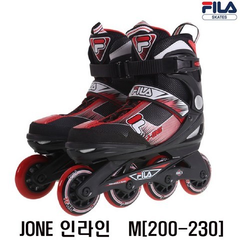 FILA 휠라 JONE 제이원 인라인스케이트 아동 쥬니어 사이즈조절, JONE_남아M(200-230)