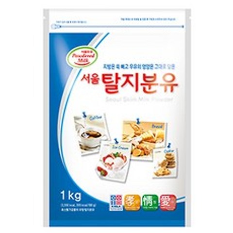 서울우유 탈지분유, 1kg, 1개