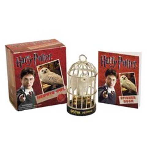Harry Potter Hedwig Owl and Sticker Book, Running Pr Book Pub