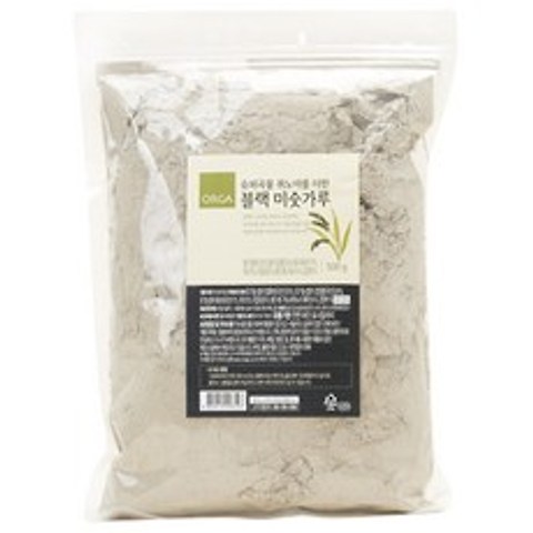 올가홀푸드 슈퍼곡물 퀴노아를 더한 블랙 미숫가루, 500g, 1개