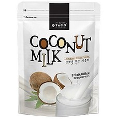 타코 코코넛 밀크 파우더, 870g, 1개