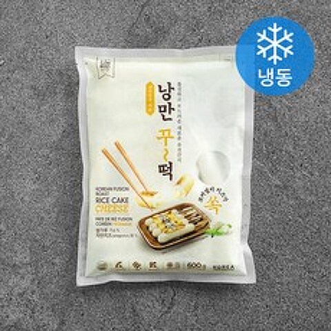 추억의국민학교떡볶이 낭만 꾸떡 (냉동), 600g, 1개