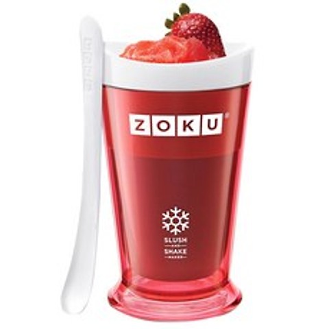 (ZOKU)슬러쉬 앤 쉐이크 메이커/헬스/디저트/빙수, 선택5레드, 1개