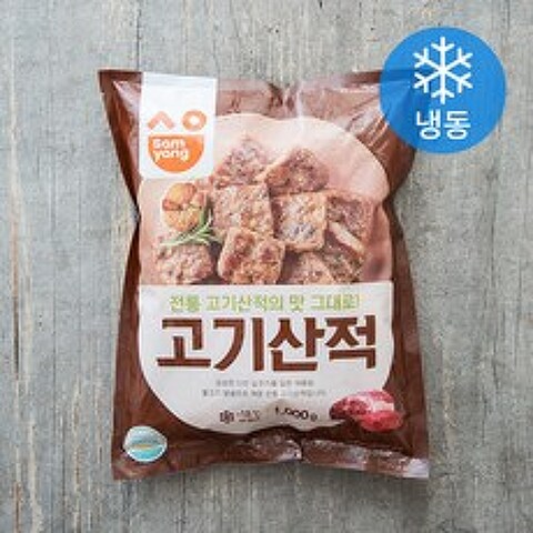 삼양 고기산적 (냉동), 1000g, 1개