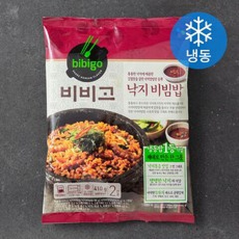 비비고 낙지비빔밥 (냉동), 410g, 1봉