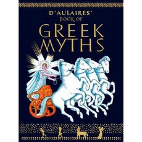 DAulaires Book of Greek Myths Paperback, Delacorte Press