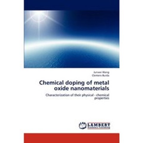 Chemical Doping of Metal Oxide Nanomaterials Paperback, LAP Lambert Academic Publishing