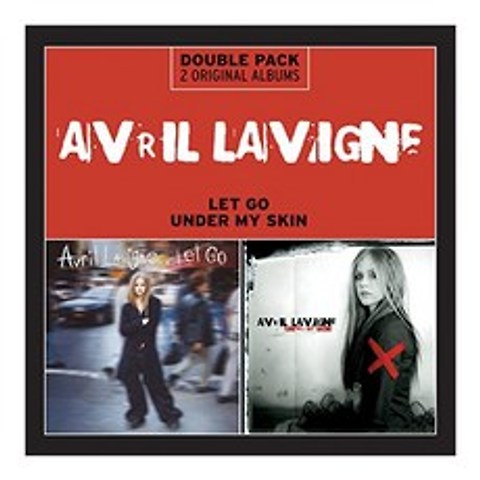 AVRIL LAVIGNE - LET GO + UNDER MY SKIN Original Albums EU수입반, 2CD