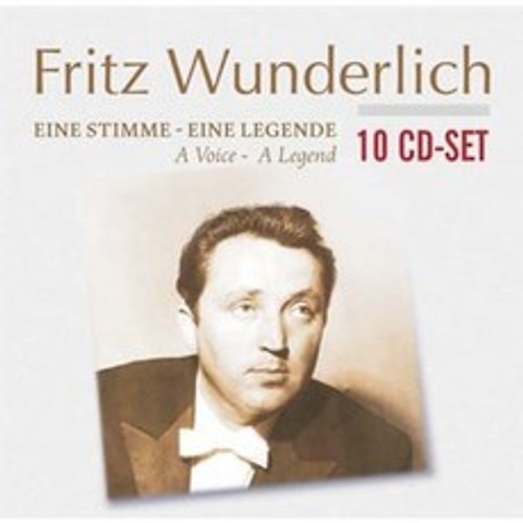 FRITZ WUNDERLICH - A VOICE BOX SET 독일수입반, 10CD