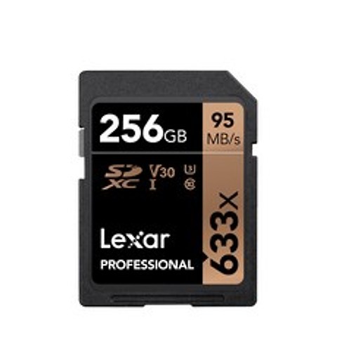 렉사 SDXC 633배속 SD카드 UHS-I, 256GB
