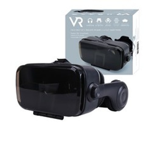 컴스 헤드폰 일체형 VR 기기 헤드기어 VR BOX BB200
