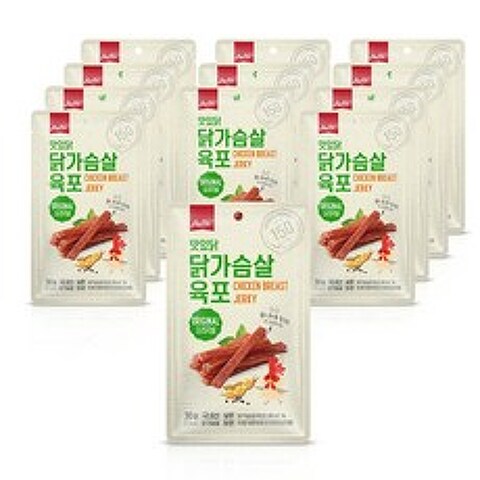 맛있닭 닭가슴살 육포 오리지널, 30g, 12개