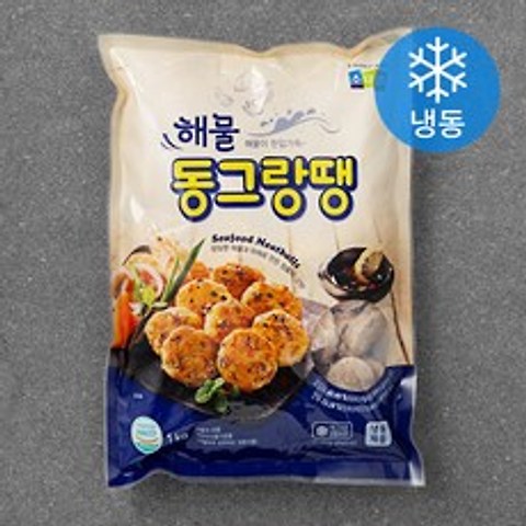 소디프 해물 동그랑땡 (냉동), 1000g, 1개