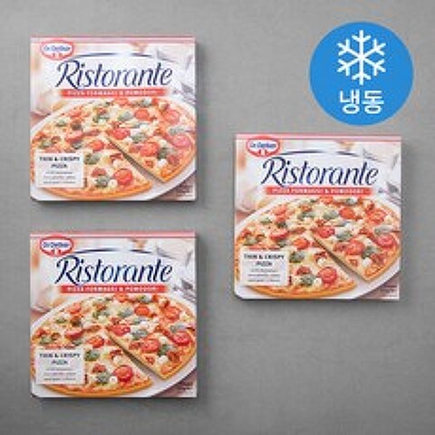 리스토란테 포르마지 앤 포모도리 피자 (냉동), 355g, 3개