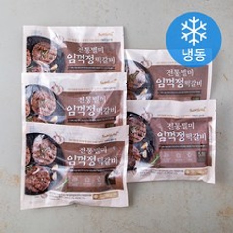 삼양 전통별미 임꺽정 떡갈비 (냉동), 160g, 5개