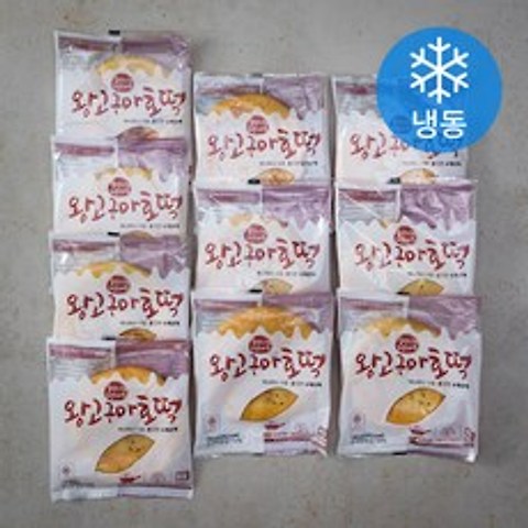 호떡장수 정재수 왕고구마호떡 (냉동), 100g, 10개