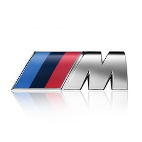 해시카 자동차 M로고 사이드벤트 엠블럼, BMW, 혼합색상