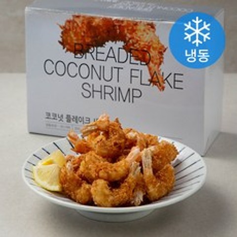 튀김용 코코넛 플레이크 새우 (냉동), 850g, 1개