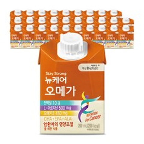 대상웰라이프 뉴케어 오메가 암환자영양식, 200ml, 30개