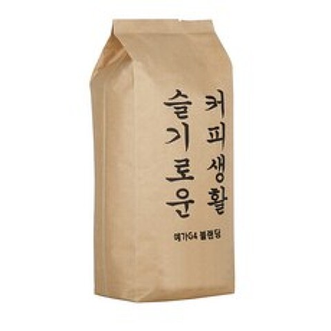 슬기로운 커피생활 예가G4 블랜딩 원두, 홀빈, 1kg