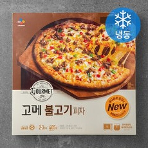 고메 클래식 불고기 피자 (냉동), 405g, 1개