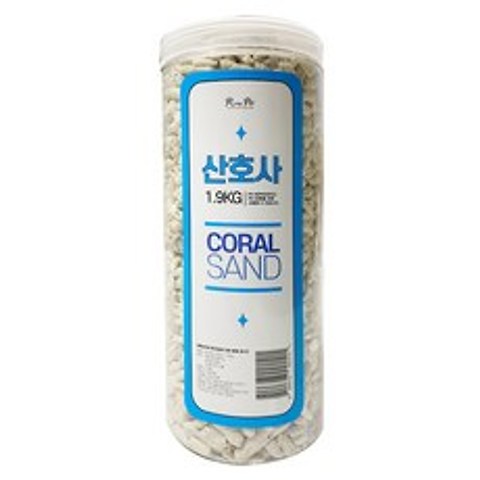 로라펫 산호사 어항 바닥장식 1.9kg, 혼합색상, 1개