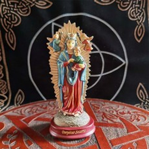 세례선물 카톨릭 마리아 성모마리아상 성물 성가정상 장식품 영명축일 기도 가톨릭 천주교 인테리어, 단일