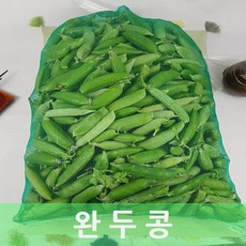 완두콩 국내산 햇완두콩 1관 4kg 내외 야채맘