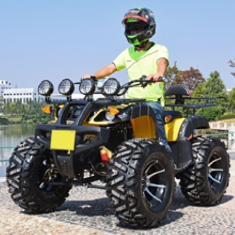 오토바이 ATV 후륜구동 사발이 레저용 오토바이 150cc, 레드, 옵션1