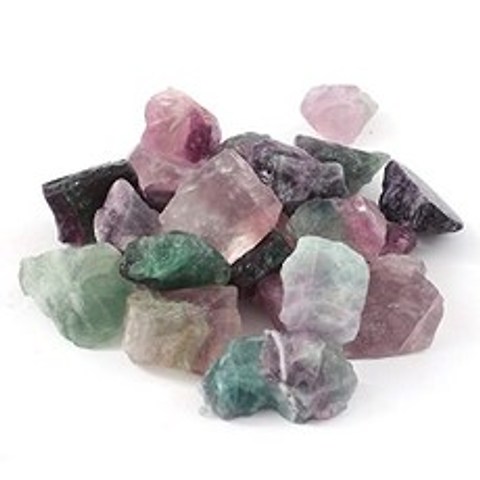 빛나는 돌의 삶의 가혹한 크리스탈 쿼츠 락 자갈 생의 돌을위한 아로마 테라피를위한 석회화의 원시 돌 향기의 확산 수족관 집 그리고 정원 (Rainbow Fluorite), Rainbow Fluorite, Rainbow Fluorite