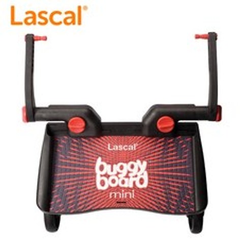 라스칼 버기보드 맥스 Lascal Buggy Board Maxi, mini 레드블랙 2850 커넥터+연장기