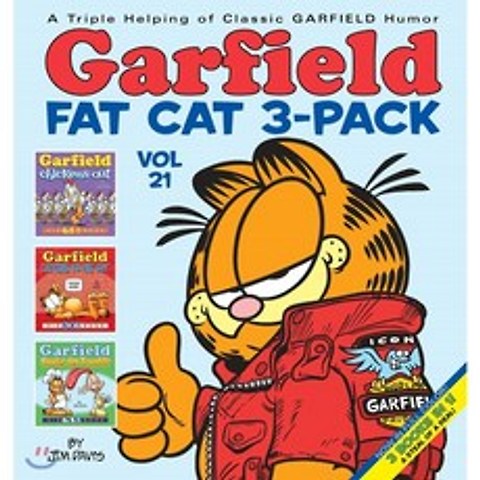 Garfield Fat Cat 3-Pack #21 : Garfield Chickens Out/Garfield Listens to His Gut/Garfiel..., Ballantine Books