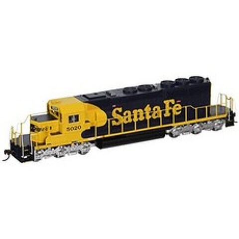 Bachmann Trains Bachmann Industries Santa Fe # 5020 EMD SD40-2 DCC 장착 디젤 기관차, One Color_One Size, One Color_One Size, 상세 설명 참조0