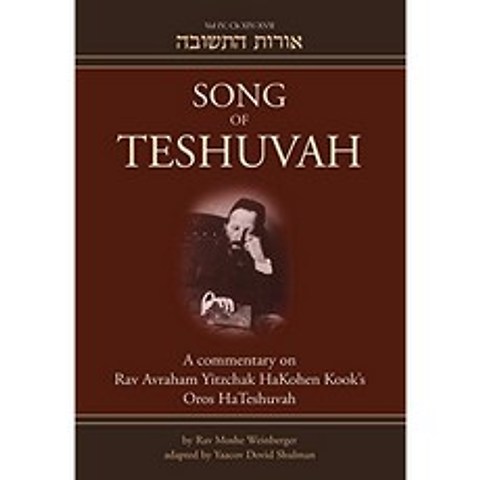 테 슈바의 노래 : 제 4 권 : Rav Avraham Yitzchak HaKohen Kook의 Oros HaTeshuvah에 대한 해설, 단일옵션